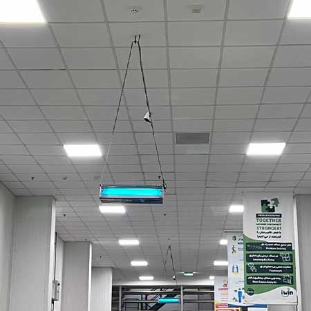 دستگاه حشره کش برقی با تله چسبی  deltrap مدل سقفی  استیلSS260