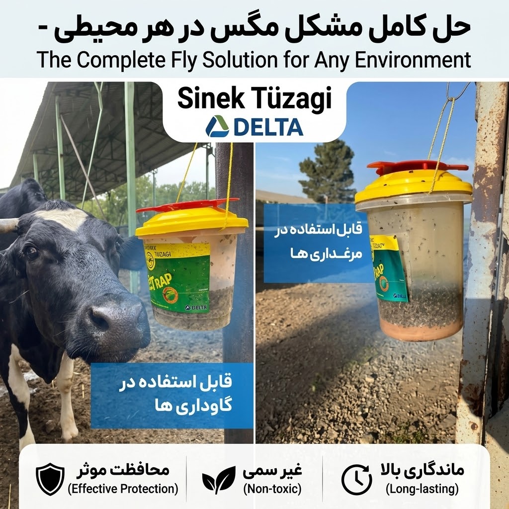 هجوم مگس - مگس کش -تله سطلی مگس