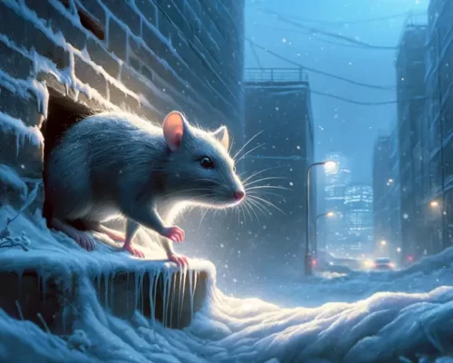 رفتار موش ها در فصول سرد سال