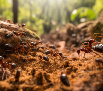 لانه سازی مورچه ها