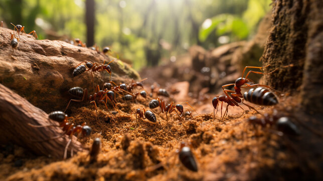 لانه سازی مورچه ها